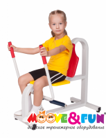 Детский тренажер Жим от груди Moove&Fun